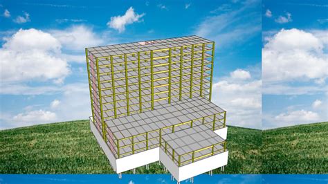 Model Struktur Bangunan yang Detail