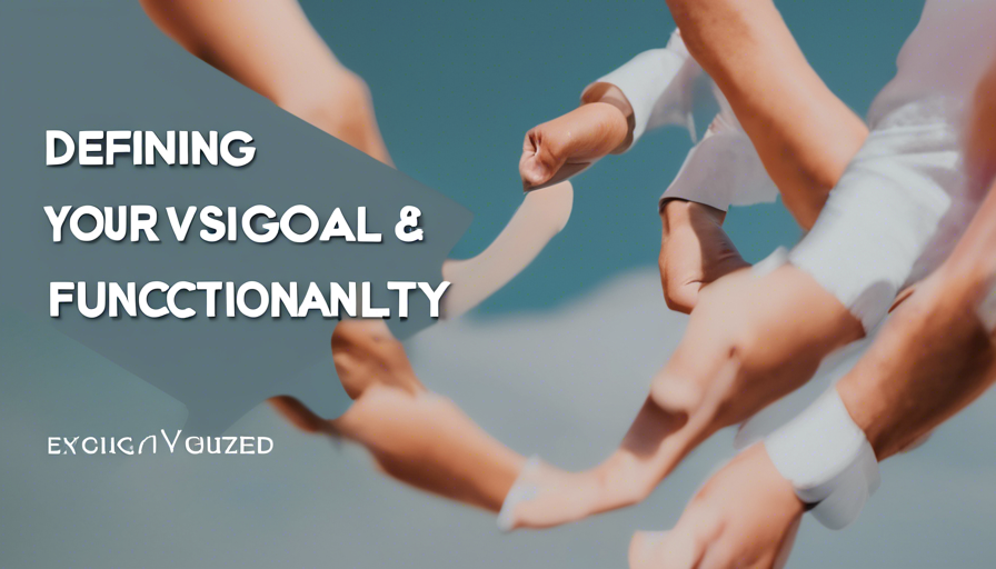 Defining Your Vision: Goals and Functionality